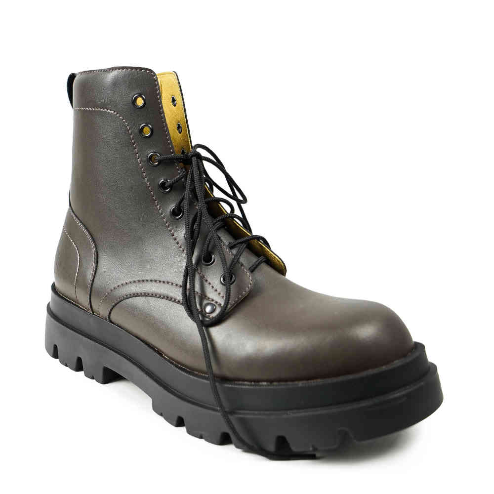 Altercore - Matthew Vegan Lace up boot - Brown Product image